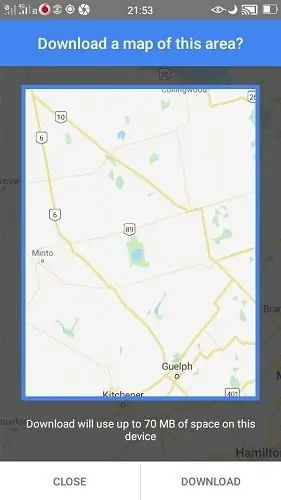 آموزش دانلود نقشه و استفاده از نقشه‌های آفلاین در گوگل مپس
