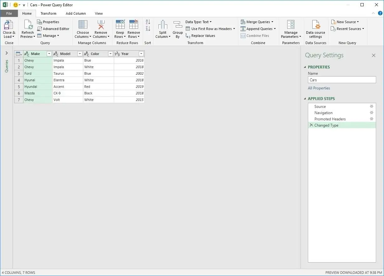 آموزش استفاده از Power Query در Excel برای ورود و ویرایش و پردازش داده‌ها از منابع مختلف