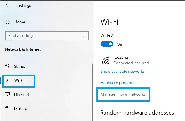 حل مشکل وصل نشدن خودکار ویندوز ۱۰ به Wi-Fi