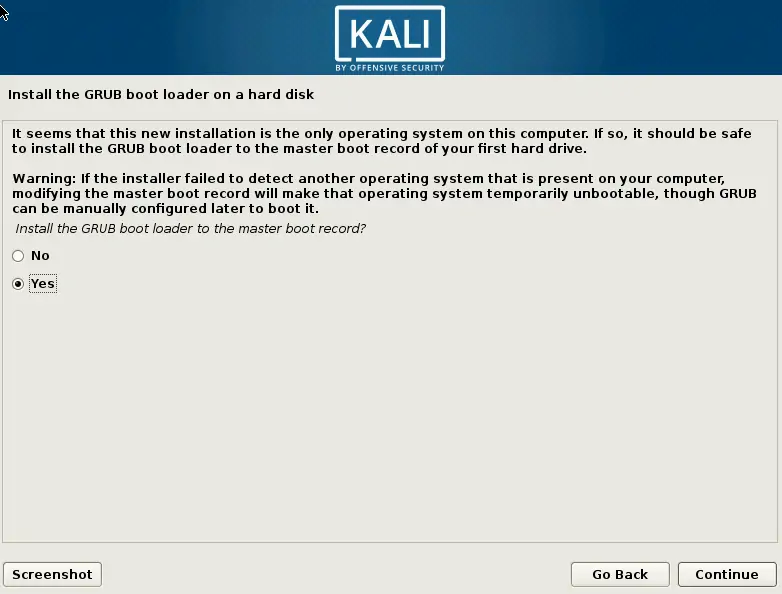 آموزش نصب لینوکس Kali