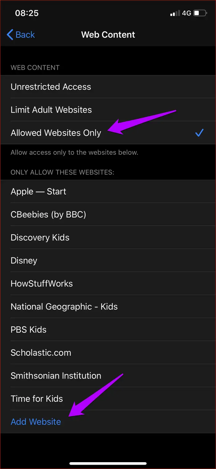 چگونه در iOS 13 و iPadOS 13 دسترسی به چند سایت یا همه سایت‌ها را مسدود کنیم؟