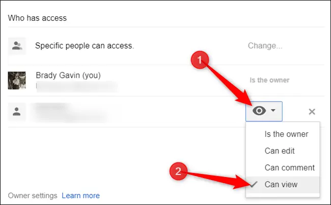 آموزش تغییر دسترسی به فایل‌های Share شده در گوگل درایو
