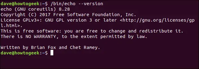آموزش استفاده از فرمان echo در ترمینال لینوکس