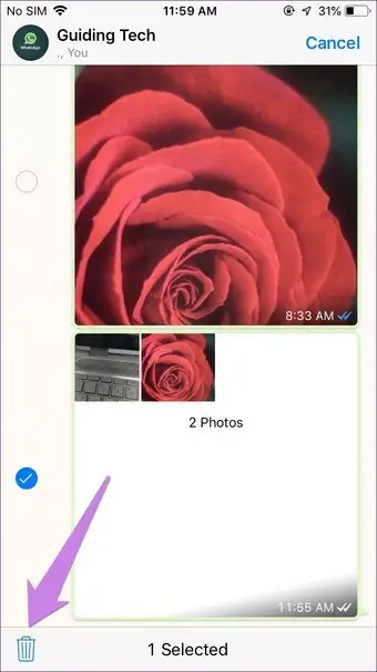 آموزش حذف عکس برای همه در گروه‌های واتس‌اپ