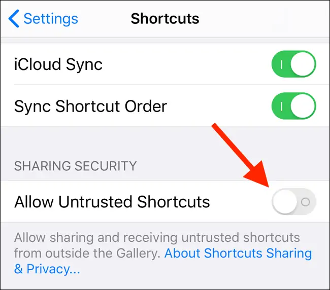چگونه شورت‌کات‌های جانبی یا Untrusted Shortcuts را در آیفون و آیپد نصب کنیم؟