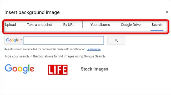 آموزش تغییر تصویر پس‌زمینه یا رنگ زمینه در Google Slides