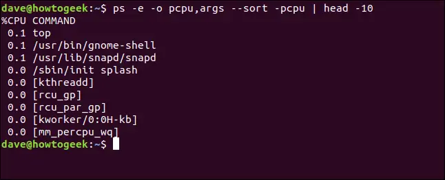 آموزش کار با دستور لیست کردن پردازش‌ها یا ps در لینوکس