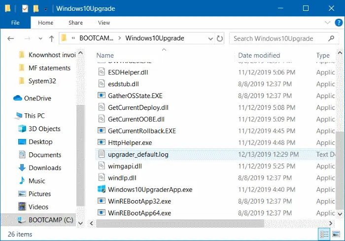 فولدر Windows10Upgrade چیست و چطور آن را حذف کنیم؟