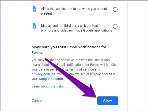 چگونه با هر بار ثبت فرم‌های آنلاین Google Forms‌، ایمیل اطلاع‌رسانی دریافت کنیم؟