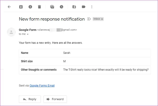 چگونه با هر بار ثبت فرم‌های آنلاین Google Forms‌، ایمیل اطلاع‌رسانی دریافت کنیم؟