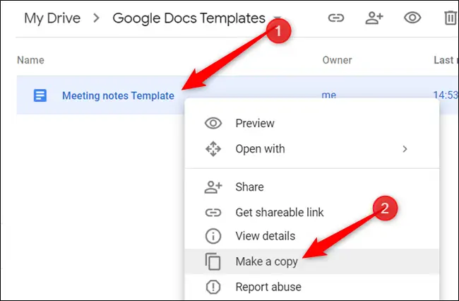 آموزش ساخت تمپلیت سفارشی و روش استفاده از آن در Google Docs