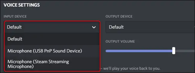 چت صوتی در Discord: انتخاب میکروفون و اسپیکر و تنظیمات صدا
