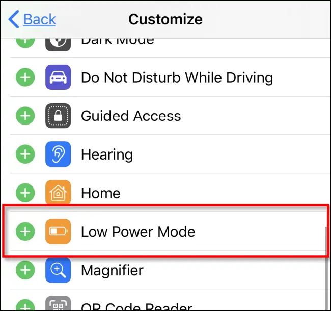 سریع‌ترین روش فعال کردن حالت کم‌مصرف یا Low Power Mode در آیفون و آیپد