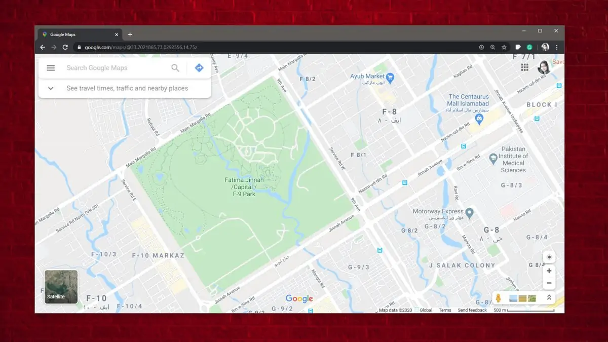 آموزش دانلود نقشه شهر و مناطق دلخواه از گوگل مپس به صورت عکس بزرگ