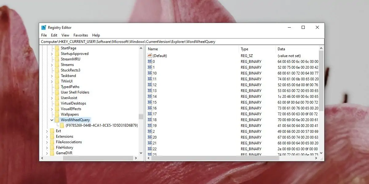 آموزش حذف کردن موارد جستجو شده در فایل اکسپلورر ویندوز ۱۰ با روش‌های مختلف