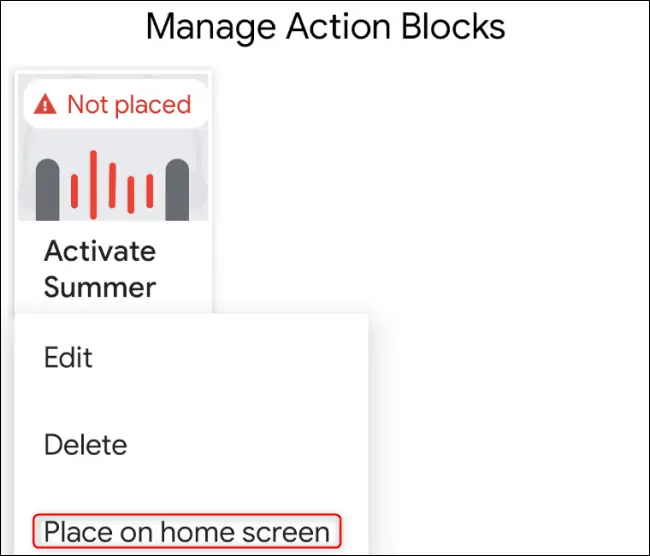 با Action Blocks گوگل دکمه‌هایی برای انجام سریع کارهای تکراری در اندروید بسازید