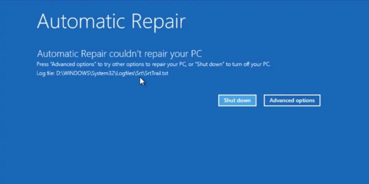روش‌های تعمیر ویندوز در مواقعی که صفحه‌ی Automatic Repair مرتباً ظاهر می‌شود