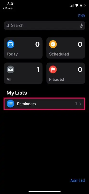 چگونه نکات مهم حین ارسال پیامک در آیفون و آیپد را با اپ Reminders، یادآوری کنیم؟