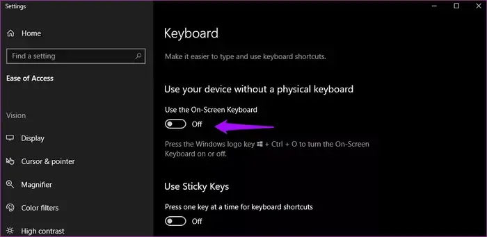 چگونه از نمایش کیبورد لمسی یا On-Screen Keyboard در ویندوز ۱۰ جلوگیری کنیم؟