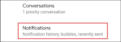 چگونه نمایش کادر پیام یا Notification Bubble در اندروید ۱۱ را غیرفعال کنیم؟