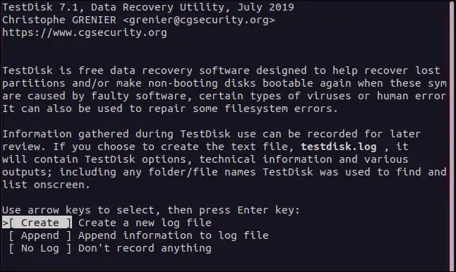 آموزش ریکاوری کردن فایل‌های حذف شده در لینوکس با testdisk