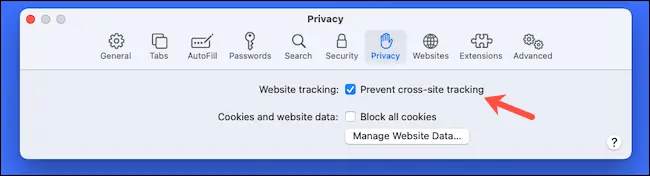 آموزش چک کردن گزارش حریم خصوصی و کدهای رهگیری مسدود شده در Safari