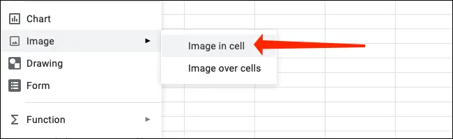 چگونه در سلول‌های گوگل شیتس، عکس قرار دهیم؟