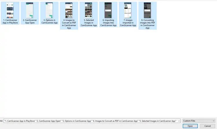 آموزش تبدیل کردن چند عکس به PDF با CamScanner، اپ Office و سایت‌ها