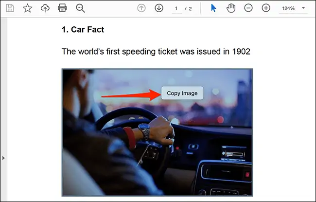 چطور عکس موجود در فایل PDF را ذخیره کنیم؟