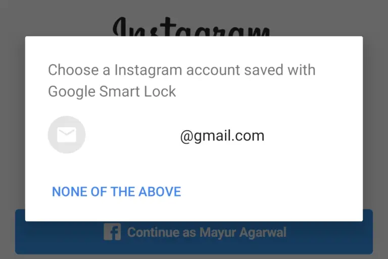 آموزش غیرفعال کردن Smart Lock برای استفاده از چند اکانت در اینستاگرام