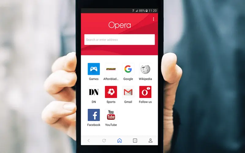 دانلود اپرا با VPN برای اندروید، Opera 73.0.3788.68491