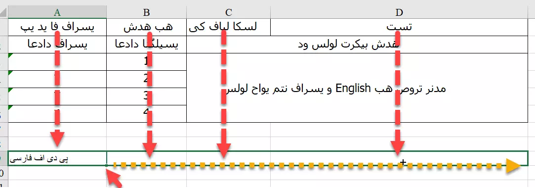 تبدیل پی دی اف فارسی به اکسل بدون بهم ریختگی با فرمول‌نویسی و سایت رایگان