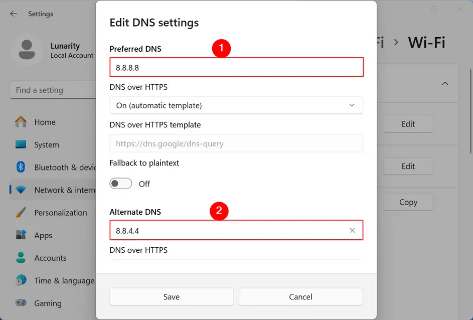 آموزش فعال کردن DNS Over HTTPS ویندوز برای امنیت بیشتر در فضای آنلاین