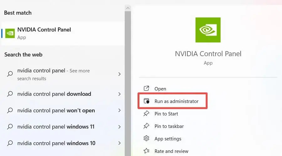 روش های رفع مشکل باز شدن کنترل پنل NVIDIA در ویندوز