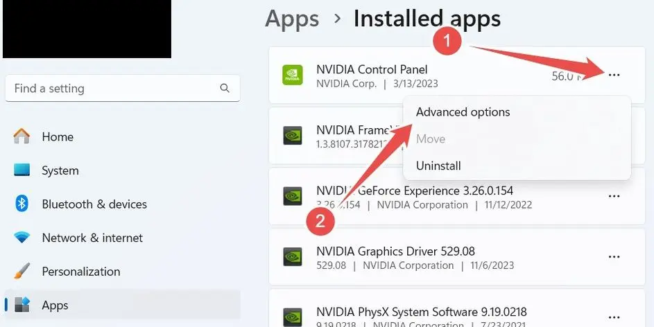روش های رفع مشکل باز شدن کنترل پنل NVIDIA در ویندوز