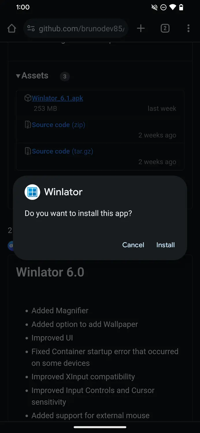 آموزش نصب و اجرای برنامه ویندوز در اندروید با Winlator