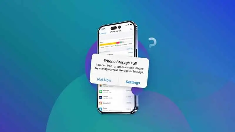 حذف برنامه های غیرضروری یا کم استفاده برای مدیرتی حافظه آیفون