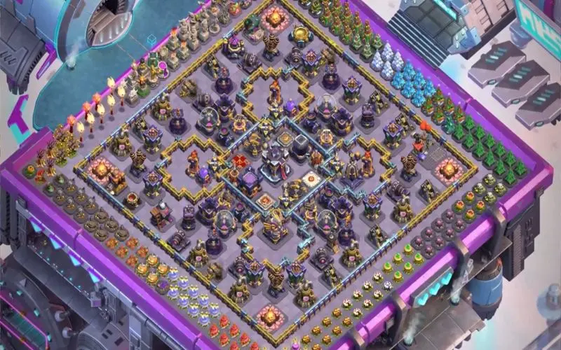 مپ های کلش آف کلنز