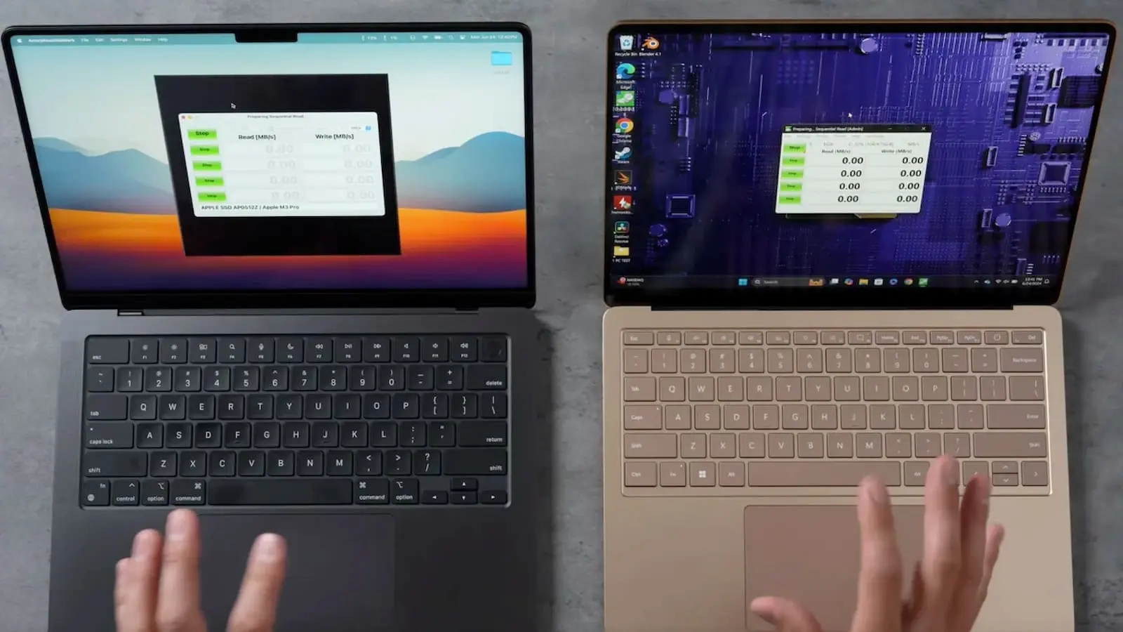 مقایسه لپ تاپ اپل و مایکروسافت