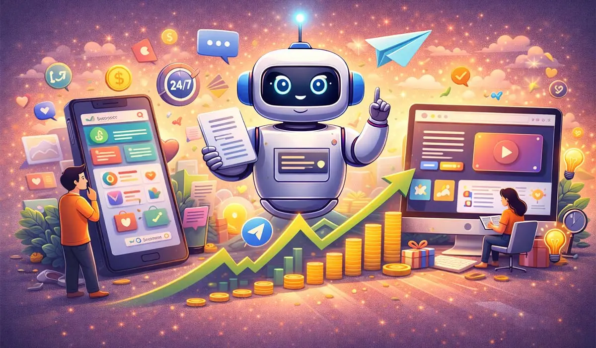 مقایسه ربات تلگرام با اپلیکیشن و سایت