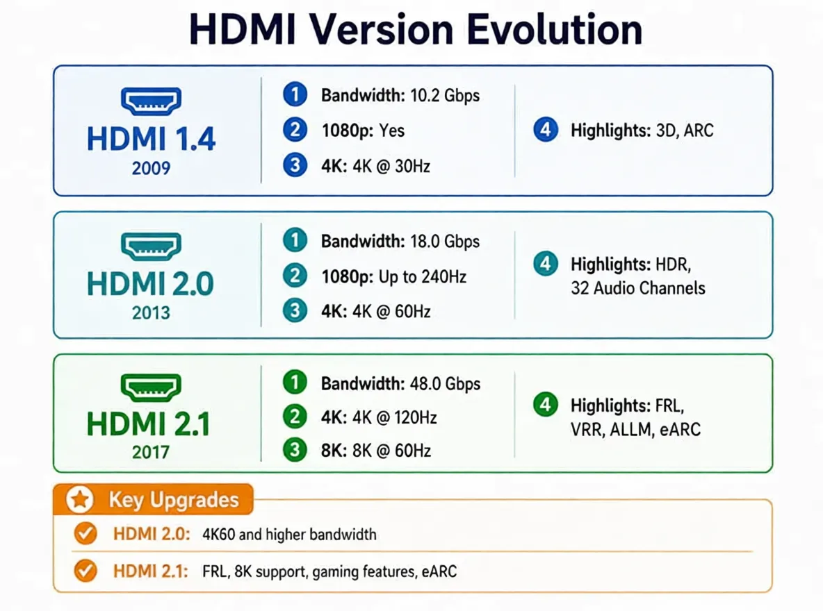 پورت DisplayPort یا HDMI؛ کدام برای مانیتور بهتر است؟ تفاوت‌ها و محدودیت‌ها