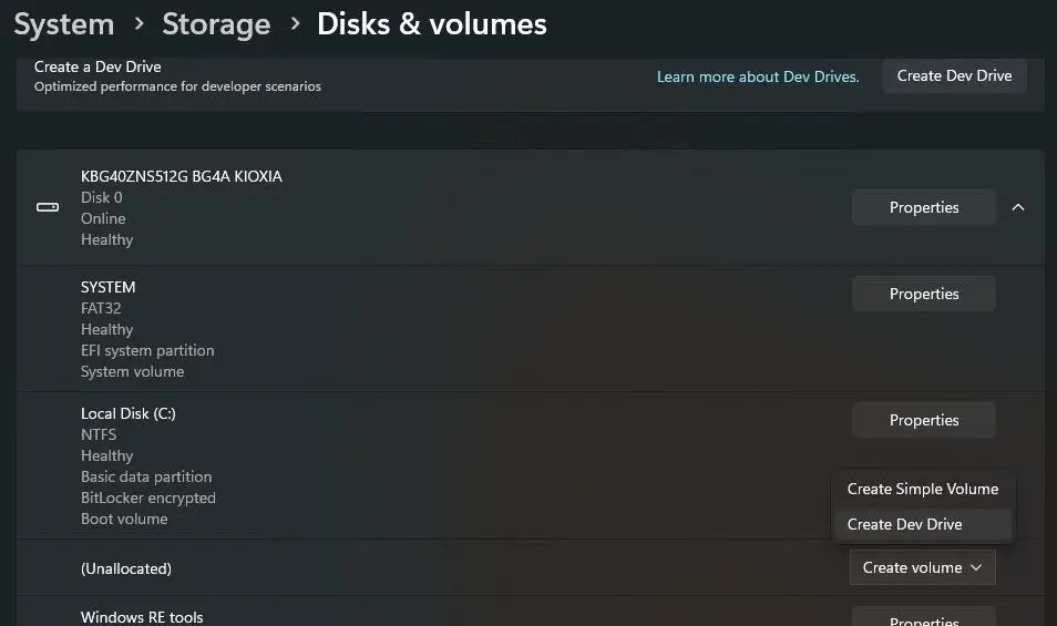 قابلیت Dev Drive در ویندوز 11 چیست؟ افزایش سرعت پروژههای برنامهنویسی با ReFS