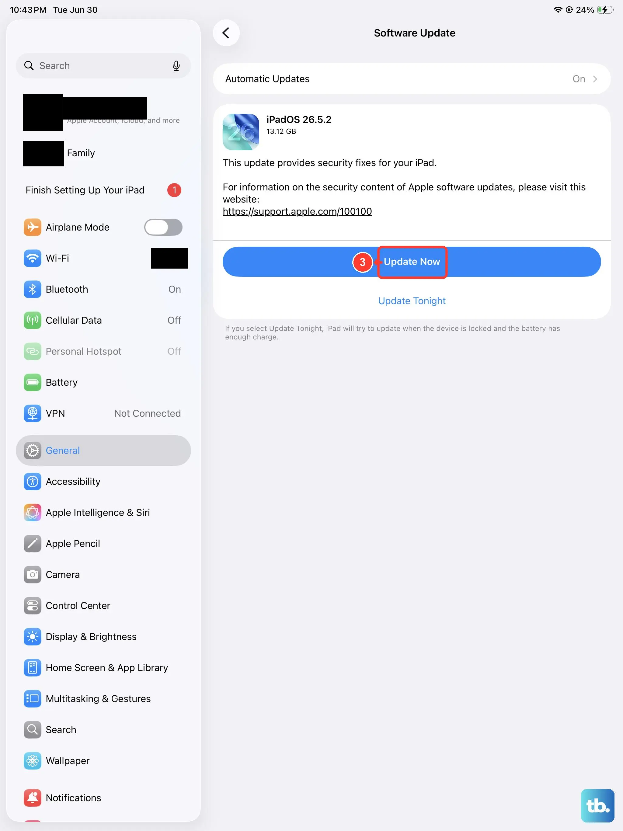 انتشار iOS 26.6.2 و iPadOS 26.6.2؛ رفع مشکل دانلود آپدیت از طریق اینترنت سیمکارت