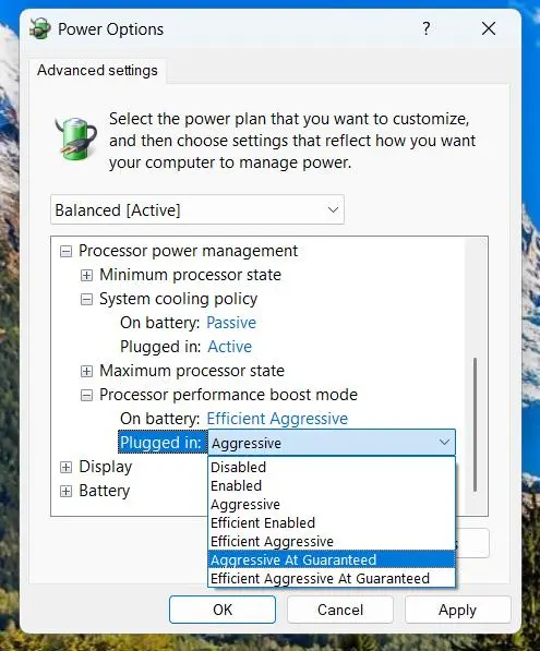 تنظیم مخفی Boost پردازنده در ویندوز ۱۱؛ بررسی تمام حالت‌های افزایش عملکرد CPU