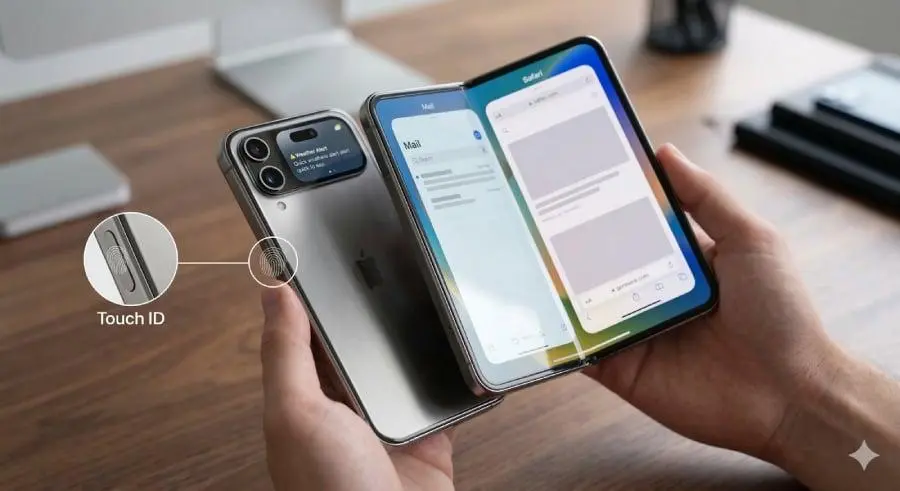 آیفون Duo اپل معرفی شد؛ مشخصات کامل اولین آیفون تاشو با نمایشگر ۷.۶ اینچی و قیمت ۲۰۰۰ دلار