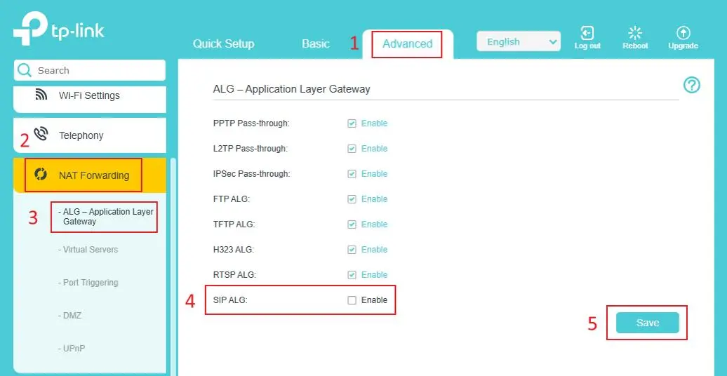 غیرفعال کردن SIP ALG در مودم؛ راهکار رفع قطع شدن تماس‌های VoIP