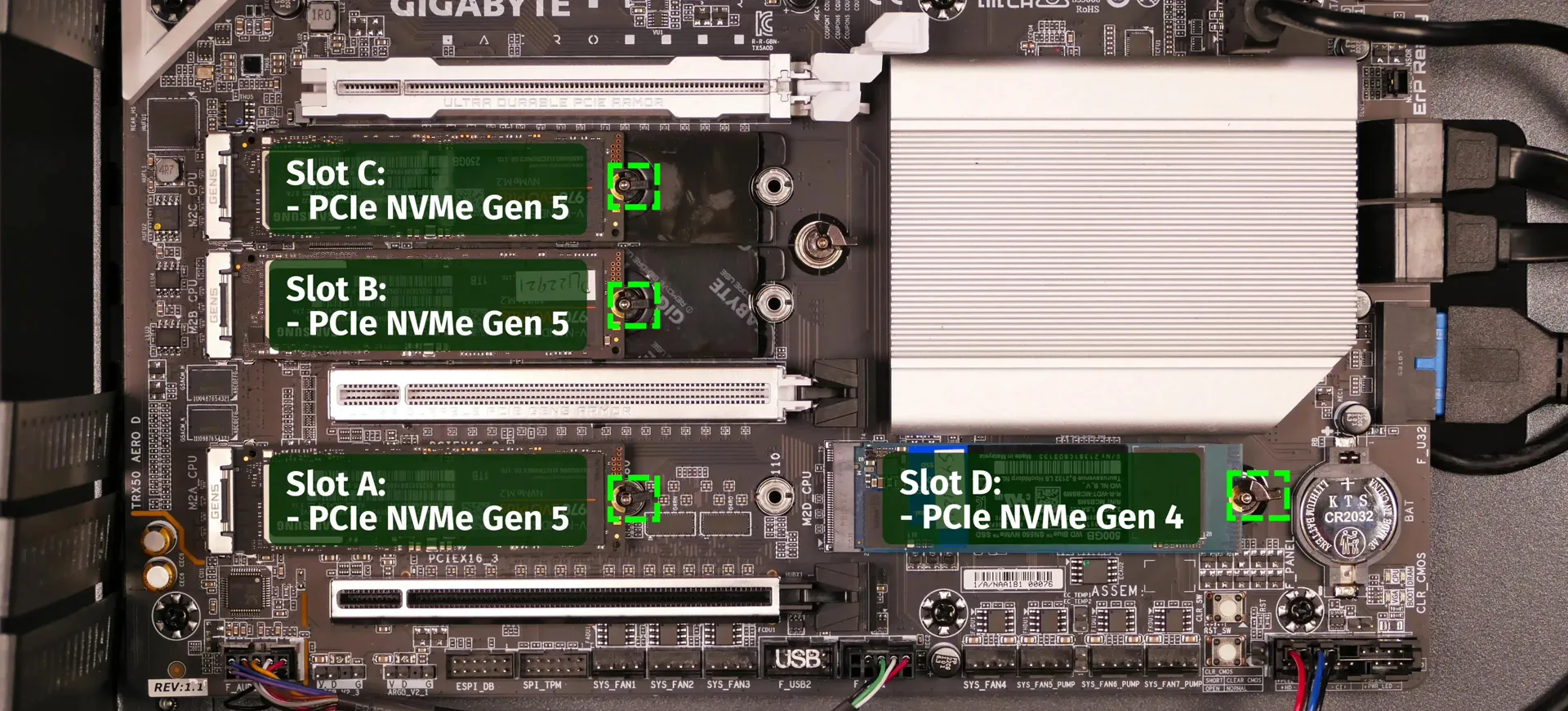 چرا SSDهای PCIe 5.0 سرعت واقعی خود را نشان نمی‌دهند؟ مادربورد را بررسی کنید