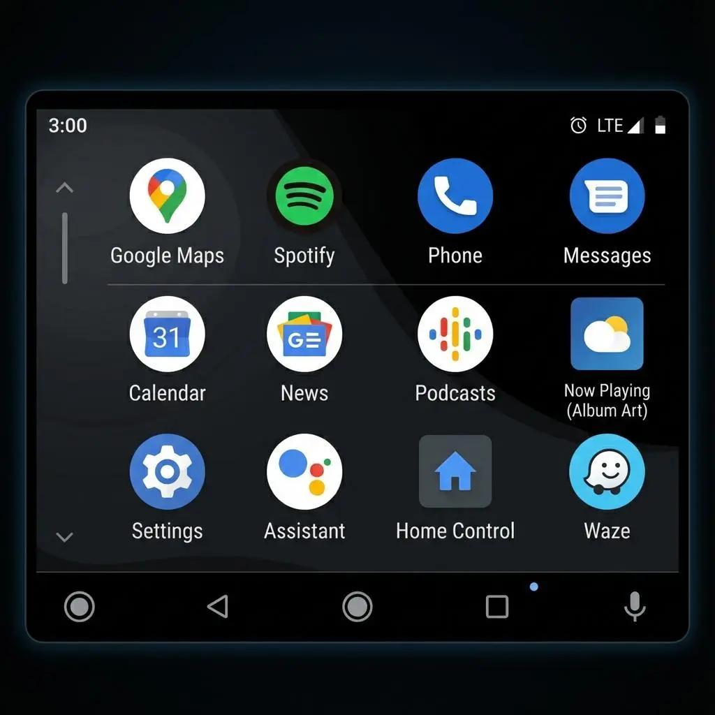 آموزش خلوت کردن Android Auto؛ حذف برنامه‌ها و اعلان‌های اضافی برای رانندگی ساده‌تر
