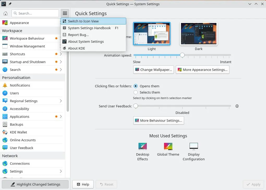 آموزش System Settings در KDE Plasma؛ مدیریت و پیدا کردن تنظیمات لینوکس