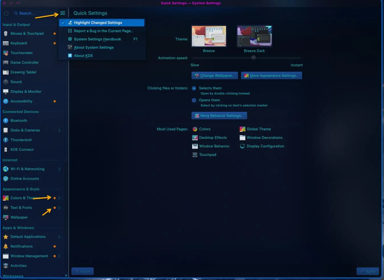 آموزش System Settings در KDE Plasma؛ مدیریت و پیدا کردن تنظیمات لینوکس